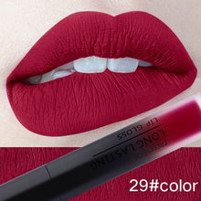 Load image into Gallery viewer, 24 Color Liquid Lipstick Matte Makeup Waterproof Red Lip Long Lasting Gloss Mate Black Lip Stick Matte Liquid Lipsticks