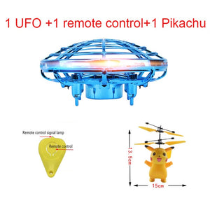 Mini Drone Anti-collision Flying Helicopter Magic Hand UFO Ball Aircraft Sensing Induction Drone Kids Electric Electronic Toy