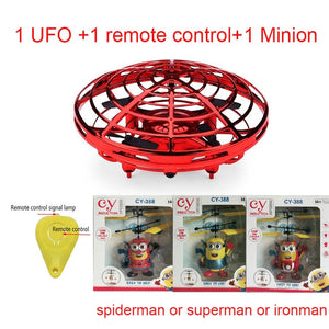 Mini Drone Anti-collision Flying Helicopter Magic Hand UFO Ball Aircraft Sensing Induction Drone Kids Electric Electronic Toy