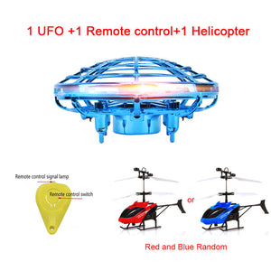 Mini Drone Anti-collision Flying Helicopter Magic Hand UFO Ball Aircraft Sensing Induction Drone Kids Electric Electronic Toy