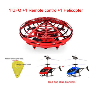 Mini Drone Anti-collision Flying Helicopter Magic Hand UFO Ball Aircraft Sensing Induction Drone Kids Electric Electronic Toy