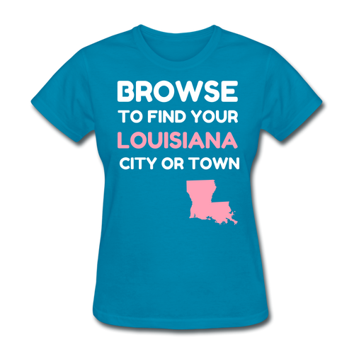 Browse Louisiana - turquoise